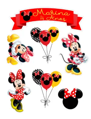 Topper para pastel – Estático – FabyDany 