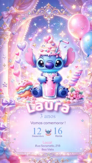 Princesses Birthday Invitation – Static – Borja designer