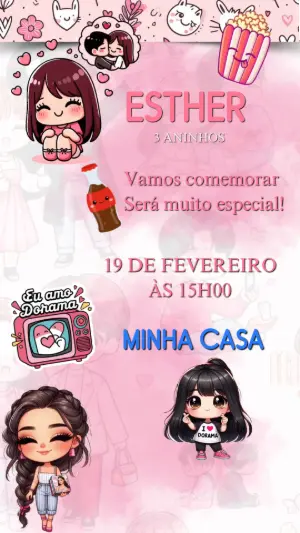 生日邀请函 – 动态 – Arte Coelho Digital