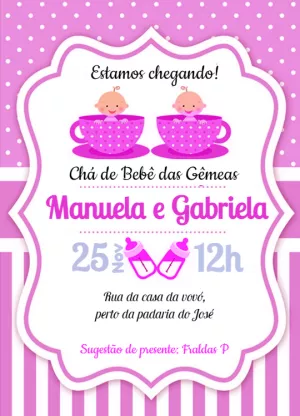 Invito baby shower – Statico – nandapand4