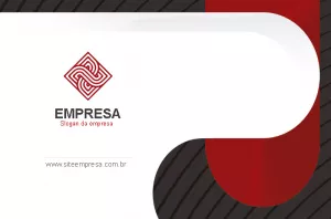 Cartão de Visita Profissional e Moderno para Editar Online