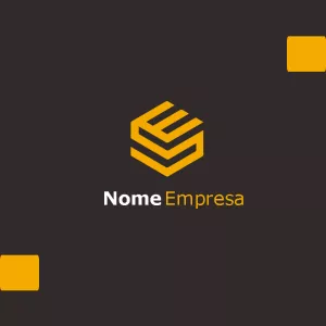 Logotipo Moderno e Geométrico para Editar Online