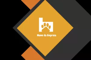 Cartão de Visita Pet Shop com Logo de Patinha para Editar Online