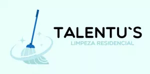Logo para Serviço de Limpeza Editável com Esfregão Moderno