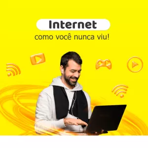 Post para Provedor de Internet com Ícones para Editar Online