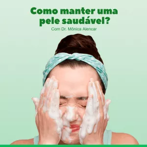 Post de Estética com Dicas de Pele para Editar Online