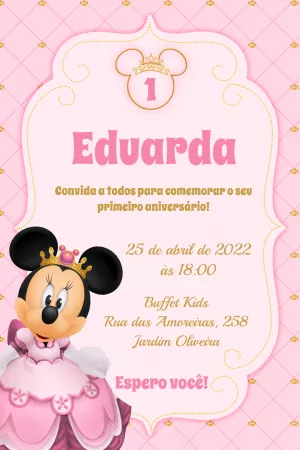 Invitación de cumpleaños Princesas – Estático – Studio Cah