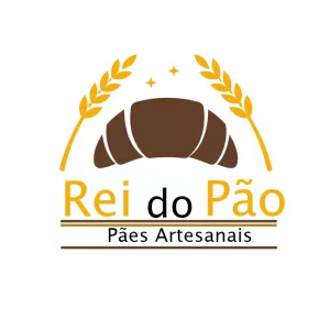 Logo Padaria Artesanal com Trigo para Editar Online