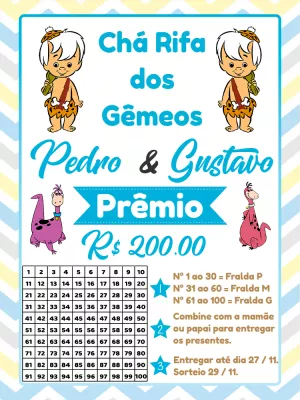 Baby Shower Raffle – Static – Pedro Henrique