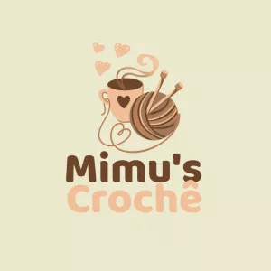 Logotipo de Crochê e Artesanato para Editar Online