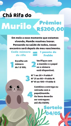 Baby Shower Raffle – Static – Gley Leobas