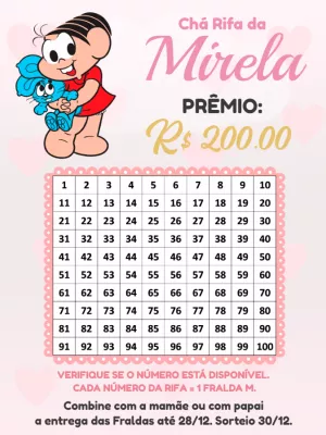 Baby Shower Raffle – Static – Pedro Henrique