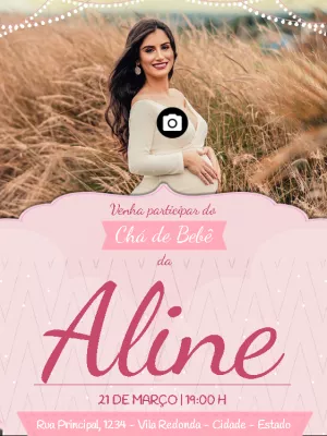 Invito baby shower – Statico – Wolf Designer