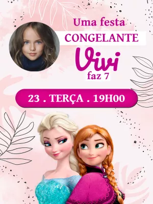 Frozen Birthday Invitation – Static – Augusto Renan