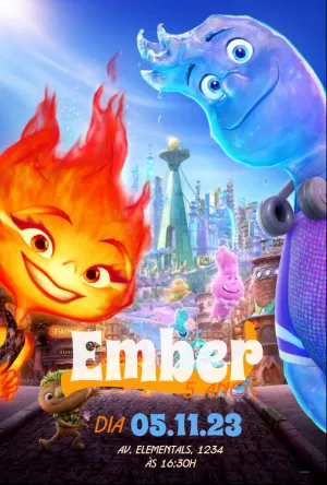 Convite de Aniversário Elementos para Editar Online