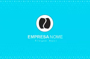 Cartão de Visita com Logo Abstrato para Editar Online