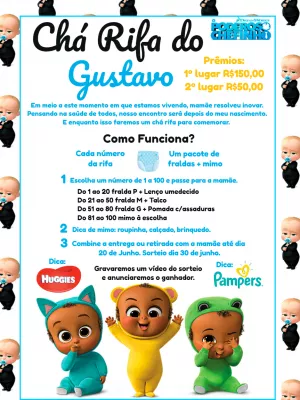 Baby Shower Raffle – Static – Mimo Digital