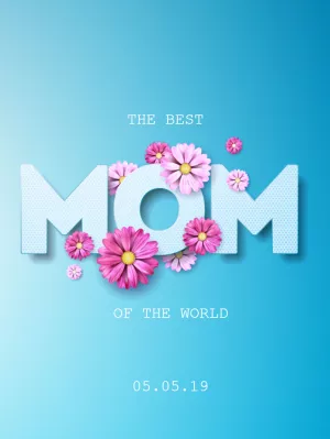 Mother's Day Floral Post Template to Edit Online