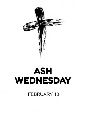 Ash Wednesday Invitation Template to Edit Online