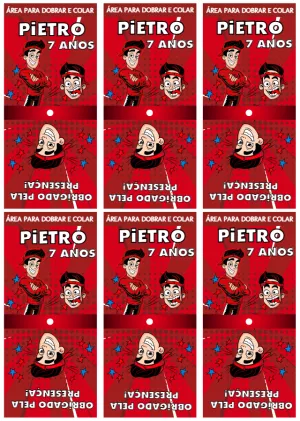 Capa de Pirulito Tema Youtuber Editável para Aniversário