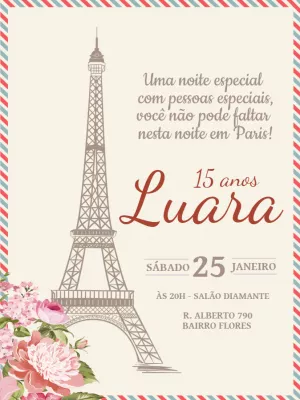 Quinceañera Invitation – Static – Querido Convite