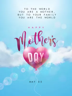 Beautiful Mother's Day Post Template to Edit Online