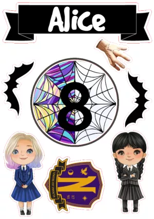 Cake Topper – Static – Mais Gráfica
