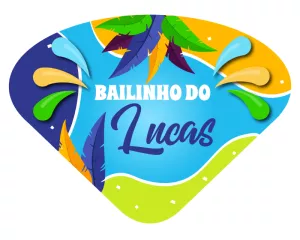 Ventarola de Carnaval Infantil para Editar Online