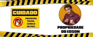 Arte Caneca de Pai Engraçada com Foto e Nome para Editar