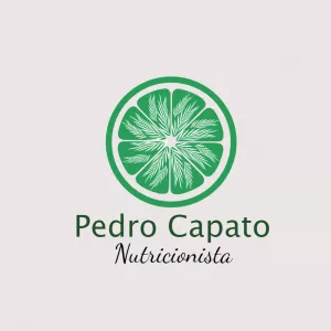 Logo Nutricionista Editável Online com Fruta Cítrica para Baixar