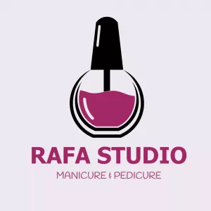 Logotipo Manicure com Esmalte para Editar Online