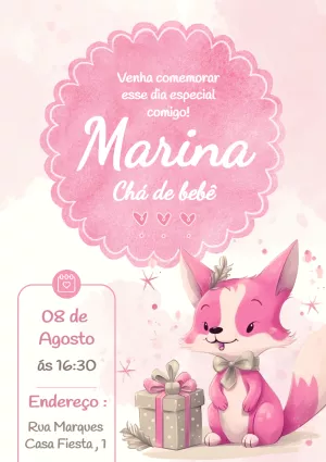 Invito baby shower – Statico – PrestigioMkt