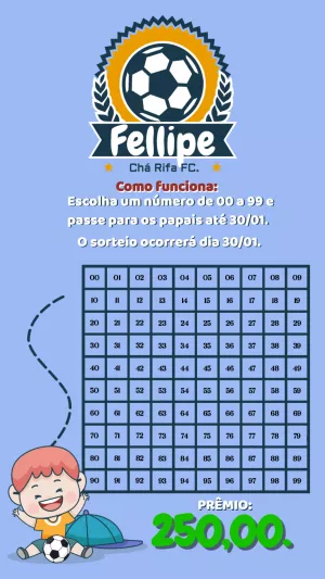 Baby Shower Raffle – Static – Fellipe Porto Pedregal