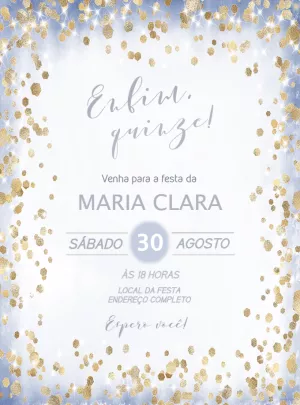 Quinceañera Invitation – Static – Decore Arte