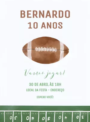 Soccer Birthday Invitation – Static – Jonathan Fiuza