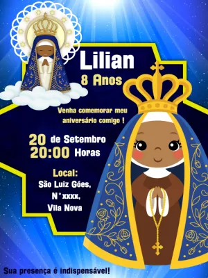 生日邀请函 – 静态 – Lilian Designer