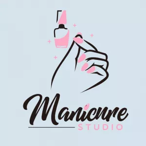 Logo Manicure e Nail Designer para Editar Online