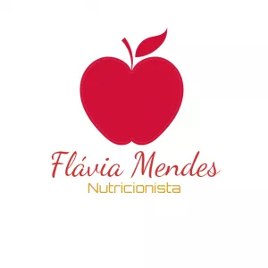 Logo Nutricionista com Maçã para Editar Online