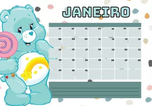 Planner Editável Ursinhos Carinhosos para Organizar e Imprimir