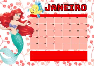 Planner Ariel Editável Online para Organizar e Imprimir