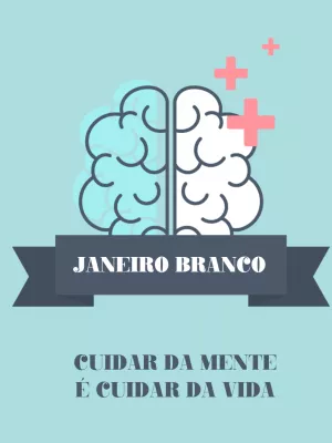 Post Janeiro Branco Saúde Mental para Editar Online