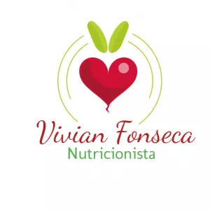 Logo Nutricionista Moderno com Coração para Editar Online