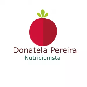 Logo Nutricionista com Fruta para Editar Online