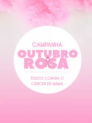 Arte Editável Online para Campanha Outubro Rosa