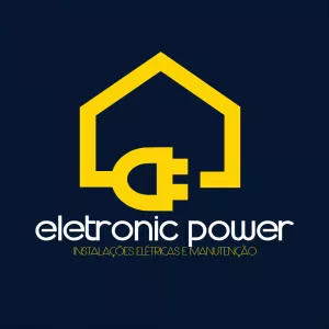 Logo Eletricista Profissional para Editar e Baixar