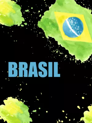 Arte Editável Proclamação da República com Bandeira do Brasil