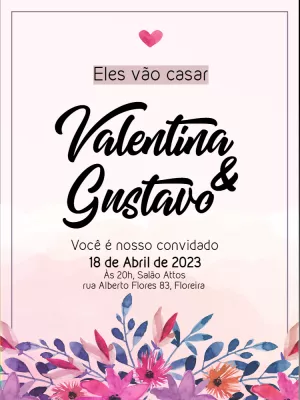 婚礼邀请函 – 静态 – Querido Convite