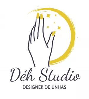 Logo Manicure Elegante com Brilho para Editar Online