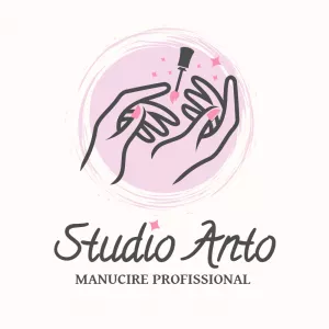 Logo Editável para Manicure e Nail Designer para Editar