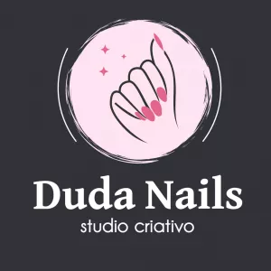 Logo Editável para Manicure e Designer de Unhas Online